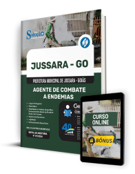 Capa Apostila Prefeitura de Jussara - GO 2024 - Agente de Combate a Endemias