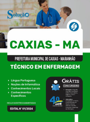 Apostila Prefeitura de Caxias - MA  - Técnico em Enfermagem - Imagem 3