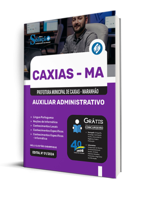 Apostila Prefeitura de Caxias - MA 2024 - Auxiliar Administrativo - Imagem 2