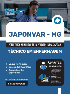 Apostila Prefeitura de Japonvar - MG 2024 - Técnico em Enfermagem - Imagem 3