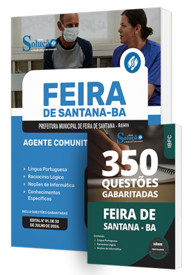 Combo Prefeitura de Feira de Santana - BA - Agente Comunitário de Saúde - Imagem 1