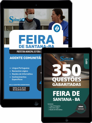 Combo Prefeitura de Feira de Santana - BA - Agente Comunitário de Saúde - Imagem 1