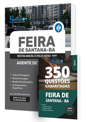 Combo Prefeitura de Feira de Santana - BA - Agente de Trânsito - Imagem 1