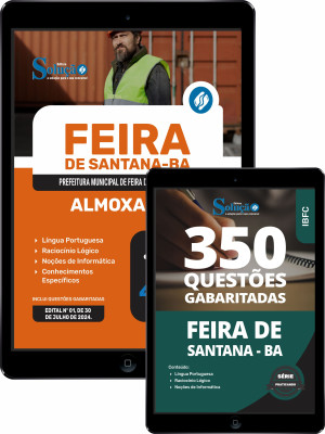 Combo Prefeitura de Feira de Santana - BA - Almoxarife - Imagem 1