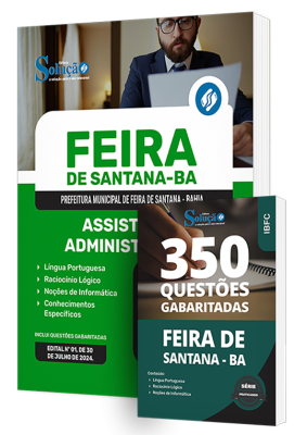 Combo Prefeitura de Feira de Santana - BA - Assistente Administrativo - Imagem 1