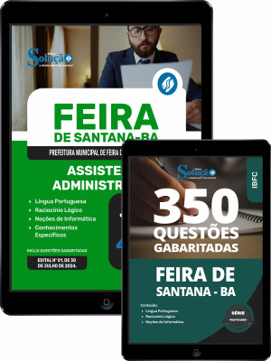 Combo Prefeitura de Feira de Santana - BA - Assistente Administrativo - Imagem 1