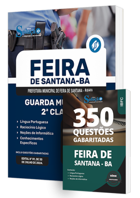 Combo Prefeitura de Feira de Santana - BA - Guarda Municipal - 2ª Classe - Imagem 1