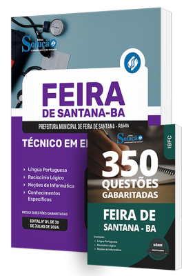 Combo Prefeitura de Feira de Santana - BA - Técnico em Enfermagem - Imagem 1