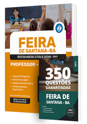 Combo Prefeitura de Feira de Santana - BA - Professor - Pedagogia - Imagem 1