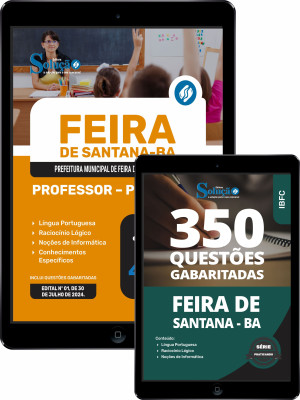 Combo Prefeitura de Feira de Santana - BA - Professor - Pedagogia - Imagem 1