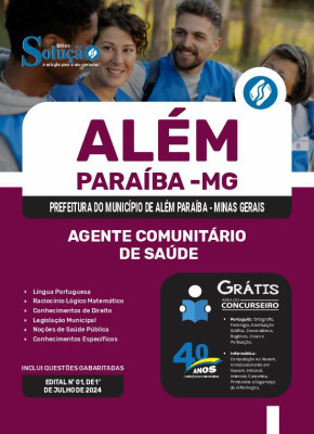 Apostila Prefeitura de Além Paraíba - MG 2024 - Agente Comunitário de Saúde - Imagem 3