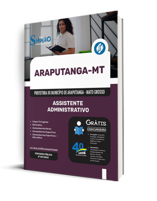 Apostila Prefeitura de Araputanga - MT 2024 - Assistente Administrativo - Imagem 2