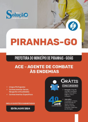 Apostila Prefeitura de Piranhas - GO 2024 - ACE - Agente de Combate às Endemias - Imagem 3