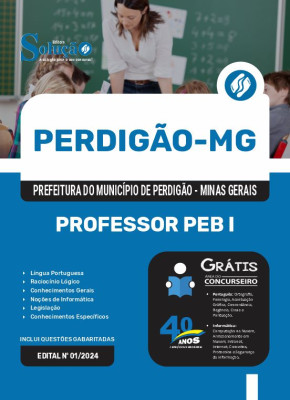 Apostila Prefeitura de Perdigão - MG 2024 - Professor PEB I - Imagem 3