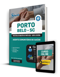 Capa Apostila Prefeitura de Porto Belo - SC 2024 - Agente Comunitário de Saúde