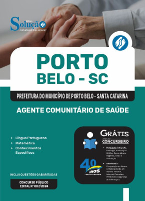 Apostila Prefeitura de Porto Belo - SC 2024 - Agente Comunitário de Saúde - Imagem 3