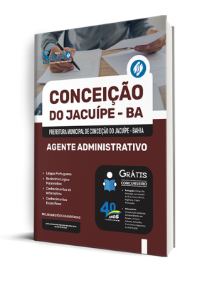 Apostila Prefeitura de Conceição do Jacuípe - BA 2024 - Agente Administrativo - Imagem 2