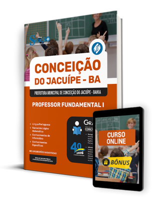 Apostila Prefeitura de Conceição do Jacuípe - BA 2024 - Professor Fundamental I