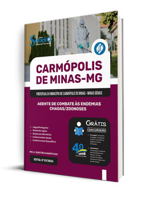 Apostila Prefeitura de Carmópolis de Minas - MG 2024 - Agente de Combate às Endemias/Chagas/Zoonoses - Imagem 2