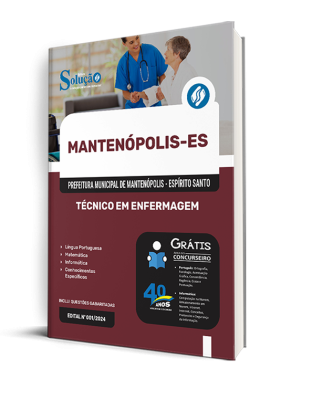 Apostila Prefeitura de Mantenópolis - ES  - Técnico em Enfermagem - Imagem 2