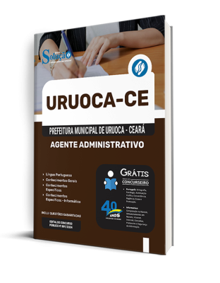 Apostila Prefeitura de Uruoca - CE  - Agente Administrativo - Imagem 2