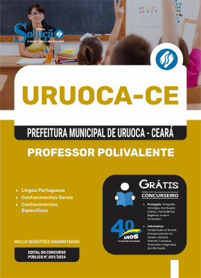 Apostila Prefeitura de Uruoca - CE 2024 - Professor Polivalente - Imagem 3