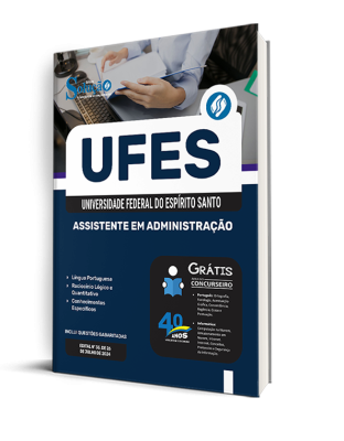 Apostila UFES 2024 - Assistente em Administração - Imagem 2