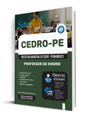 Apostila Prefeitura de Cedro - PE 2024 - Professor de Ensino - Comum a Todas as Especialidades - Imagem 2