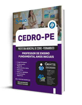 Apostila Prefeitura de Cedro - PE 2024 - Professor de Ensino - Fundamental Anos Iniciais - Imagem 2