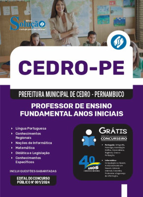 Apostila Prefeitura de Cedro - PE 2024 - Professor de Ensino - Fundamental Anos Iniciais - Imagem 3