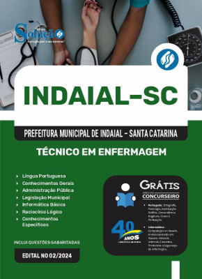 Apostila Prefeitura de Indaial - SC em PDF 2024 - Técnico em Enfermagem - Imagem 1