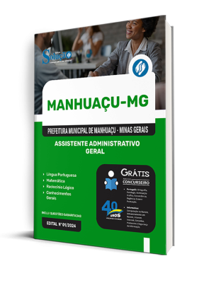 Apostila Prefeitura de Manhuaçu - MG 2024 - Assistente Administrativo - Geral - Imagem 2