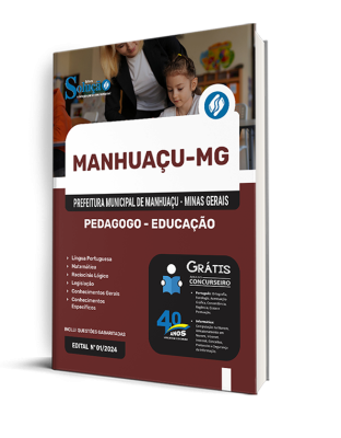 Apostila Prefeitura de Manhuaçu - MG 2024 - Pedagogo - Educação - Imagem 2