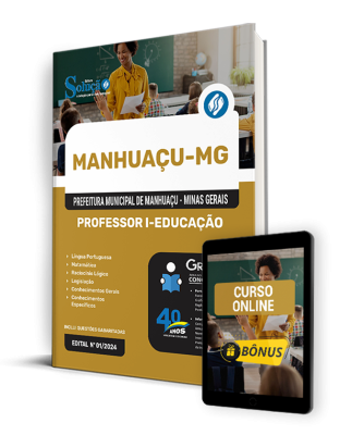 Apostila Prefeitura de Manhuaçu - MG 2024 - Professor I - Educação - Imagem 1