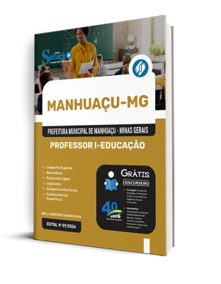 Apostila Prefeitura de Manhuaçu - MG 2024 - Professor I - Educação - Imagem 2