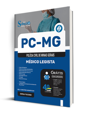 Apostila PC-MG 2024 - Médico Legista - Imagem 2