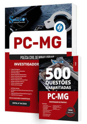 Combo PC-MG - Investigador de Polícia I - Imagem 1