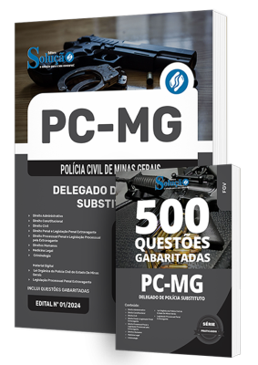 Combo PC-MG - Delegado de Polícia Substituto