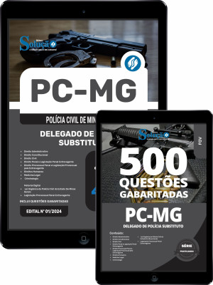 Combo PC-MG Delegado de Polícia Substituto