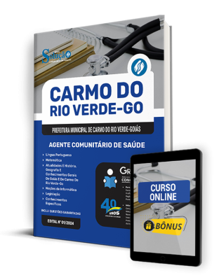 Apostila Prefeitura de Carmo do Rio Verde - GO  - Agente Comunitário de Saúde - Imagem 1