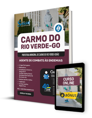 Apostila Prefeitura de Carmo do Rio Verde - GO  - Agente de Combate às Endemias - Imagem 1