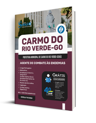 Apostila Prefeitura de Carmo do Rio Verde - GO 2024 - Agente de Combate às Endemias - Imagem 2