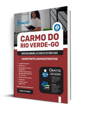 Apostila Prefeitura de Carmo do Rio Verde - GO  - Assistente Administrativo - Imagem 2