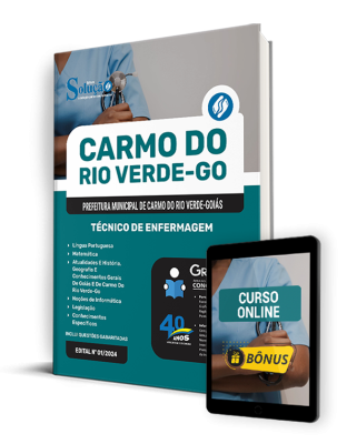 Apostila Prefeitura de Carmo do Rio Verde - GO  - Técnico de Enfermagem - Imagem 1