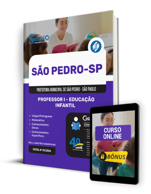 Apostila Prefeitura de São Pedro - SP 2024 - Professor I - Educação Infantil - Imagem 1