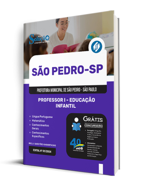 Apostila Prefeitura de São Pedro - SP 2024 - Professor I - Educação Infantil - Imagem 2