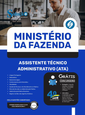 Apostila Ministério da Fazenda 2024 - Assistente Técnico-Administrativo (ATA) - Imagem 2