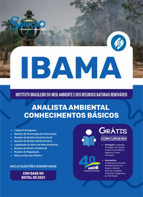 Apostila IBAMA 2024 - Analista Ambiental - Conhecimentos Básicos - Imagem 3