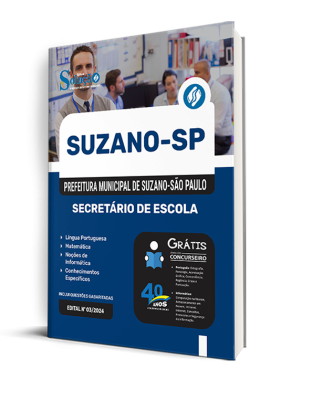 Apostila Prefeitura de Suzano - SP  - Secretário de Escola - Imagem 2