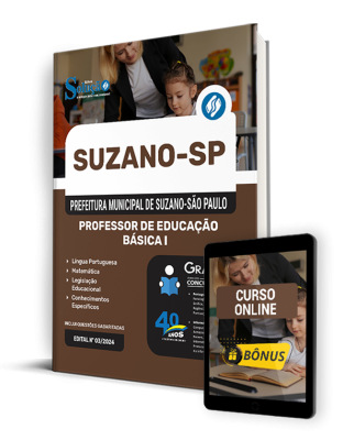 Apostila Prefeitura de Suzano - SP 2024 - Professor de Educação Básica I - Imagem 1